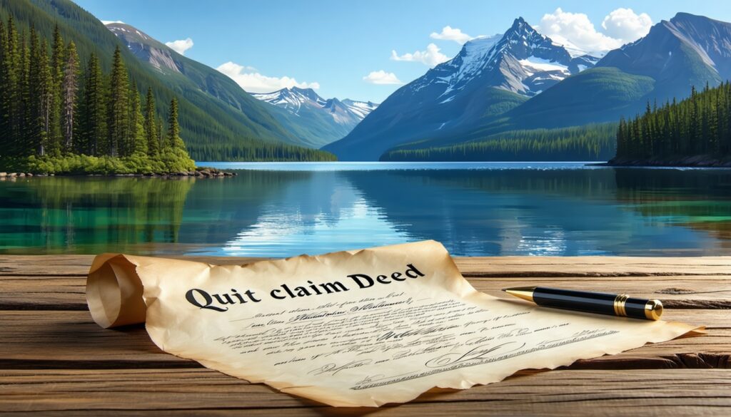 quit claim deed alaska