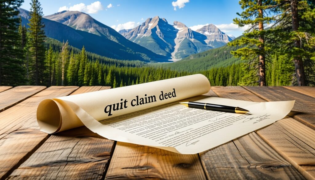 quit claim deed colorado