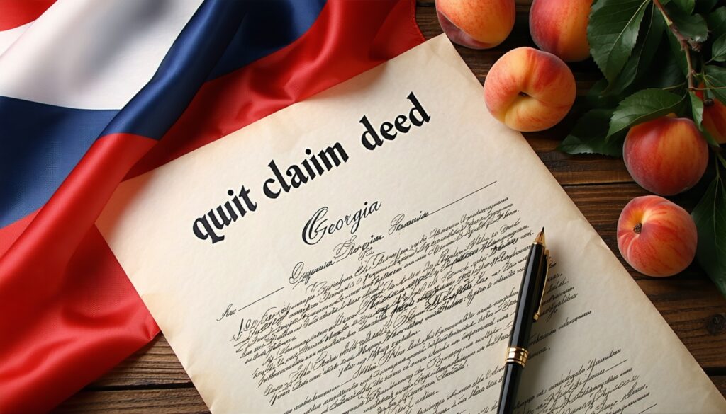 quit claim deed georgia quit claim deed georgia